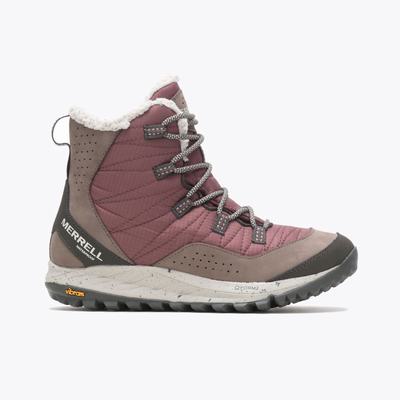 Merrell Antora Sneaker Boot Waterproof Vandringskängor Dam Röda (SE587631)